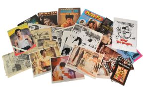 BRUCE LEE - COLLECTION OF ASSORTED MEMORABILIA