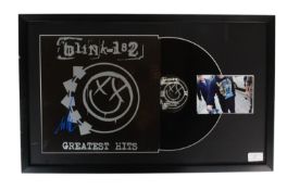 MARK HOPPUS - BLINK 182 - AUTOGRAPHED VINYL RECORD