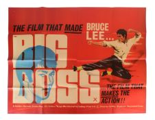 THE BIG BOSS (1971) - MARTIAL ARTS - ORIGINAL QUAD POSTER