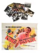 KING BOXER (FIVE FINGERS OF DEATH) (1972) - MARTIAL ARTS - QUAD POSTER & LOBBY CARDS