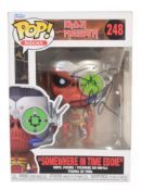 STEVE HARRIS - IRON MAIDEN - AUTOGRAPHED FUNKO POP FIGURE