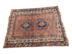 EARLY 20TH CENTURY PERSIAN ISLAMIC SHIRAZ FLOOR RUG