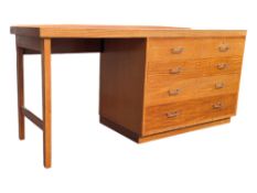 REMPLOY FURNITURE - TEAK MOD MID 20TH CENTURY WRITING DESK