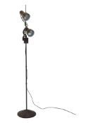 JASPER CONRAN FOR HABITAT MACLAMP FLOOR TWIN SPOTLIGHT