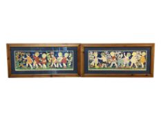 PAIR OF EARLY 20TH CENTURY AUSTRIAN SECCESSIONIST FIGURAL PRINTS