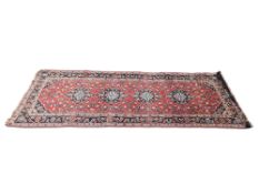 20TH CENTURY CENTRAL PERSIAN KASHAN RUNNER RUG