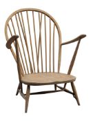 LUCIAN ERCOLANI FOR ERCOL - MODEL 317 EASY GRANDFATHER ARMCHAIR