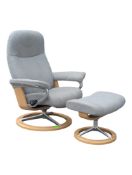 EKORNES - SCANDINAVIAN CONSUL CLASSIC RECLINER ARMCHAIR