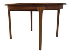MACINTOSH FURNITURE - MID CENTURY TEAK EXTENDING DINING TABLE