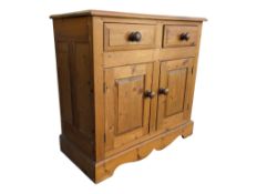 20TH CENTURY VICTORIAN REVIVAL COUNTRY PINE DRESSER BASE SIDEBOARD