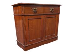 EDWARDIAN WALNUT ARTS & CRAFTS DRESSER BASE SIDEBOARD