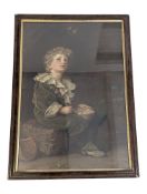 AFTER SIR JOHN E MILLAIS - BUBBLES PRINT - BOY BLOWING BUBBLES FOR PEARS SOAP