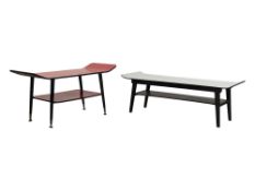 TWO MYER FURNITURE STYLE MID CENTURY COFFEE TABLES