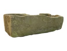 ROMAN 8TH CENTURY BC STONE PLANTER / COFFIN