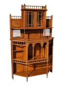 19TH CENTURY VICTORIAN AESTHETIC MOVEMENT CHIFFONIER SIDEBOARD