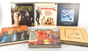 COLLECTION OF 20TH CENTURY ROCK LP VINYL RECORDS