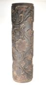 EARLY 20TH CENTURY FABRIC / WALLPAPER EMBOSSING ROLLER