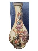 MOORCROFT- 1998 STUDIO POTTERY VASE IN THE SWEET BRIAR PATTERN