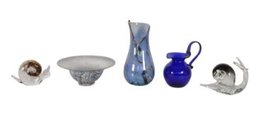 COLLECTION OF LATE 20TH / 21ST CENTURY STUDIO GLASS