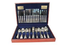 VINERS - MID CENTURY 58 PIECE SILVER PLATED CANTEEN OF CUTLERY