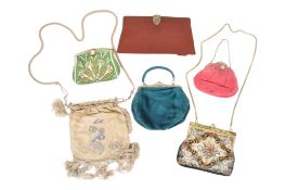 COLLECTION OF VINTAGE EVENING BAGS