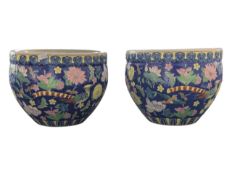 PAIR OF CIRCA 1920S CHINESE PORCELAIN PLANTERS