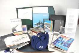 COLLECTION OF LATE 20TH CENTURY CONCORDE MEMORABILIA