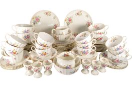 ROYAL WORCESTER - MID CENTURY ROANOAKE TEA SERVICE
