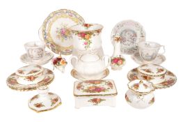 ROYAL ALBERT - COLLECTION OF 20TH CENTURY BONE CHINA