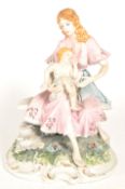 CAPODIMONTE, ITALY - VINTAGE MID CENTURY LIMITED EDITION FIGURINE