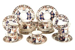EARLY 20TH CENTURY IMARI PORCELAIN TEA SERVICE