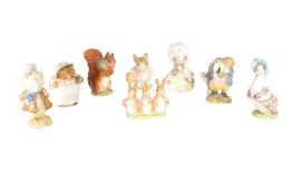 BESWICK - COLLECTION OF BEATRIX POTTER FIGURES
