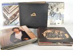 COLLECTION OF 20TH CENTURY ROCK LP VINYL RECORDS