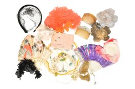 COLLECTION OF VINTAGE TEXTILES & ACCESSORIES
