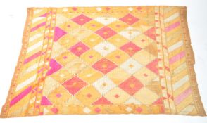 20TH CENTURY INDIAN PUNJABI FULKARI TEXTILE