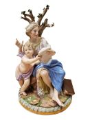 MEISSEN 19TH CENTURY PORCELAIN CLASSICAL FIGURE