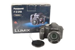 CONTEMPORARY PANASONIC LUMIX FZ28 BRIDGE CAMERA