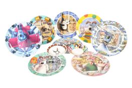 COLLECTION OF LATE 20TH CENTURY WALLACE & GROMIT CHURCHILL PLATES