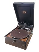 VINTAGE EARLY TO MID 20TH CENTURY HIS MASTER'S VOICE GRAMOPHONE