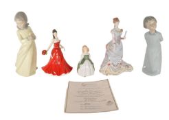 COLLECTION OF LATE 20TH CENTURY PORCELAIN FIGURES