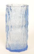 MID CENTURY WHITEFRIARS BARK MANNER GLASS VASE