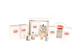 WADE - FIVE 2002 COLLECTORS CLUB CERAMIC PETER PAN FIGURES