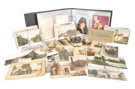 COLLECTION OF EARLY 20TH CENTURY POSTCARDS AND PHOTOGRAPHS