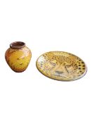 DENNIS CHINA WORKS - TWO 21ST CENTURY EARTHENWARE POTTERY PIECES