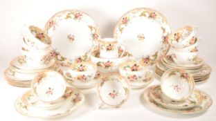 ASBURY - EARLY 20TH CENTURY BONE CHINA TEA SERVICE