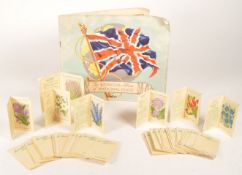COLLECTION OF VINTAGE 1930S KENSITAS SILK CIGARETTE CARDS