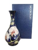 MOORCROFT - 2001 CERAMIC LIMITED EDITION CHATSWORTH VASE