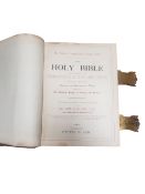 LATE 19TH CENTURY FAMILY BIBLE