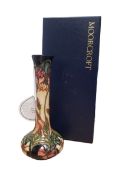 MOORCROFT - 2001 LIMITED EDITION CARMONA POTTERY VASE
