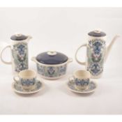 ROYAL DOULTON - ATLANTIS PATTERN - MID CENTURY COFFEE SERVICE